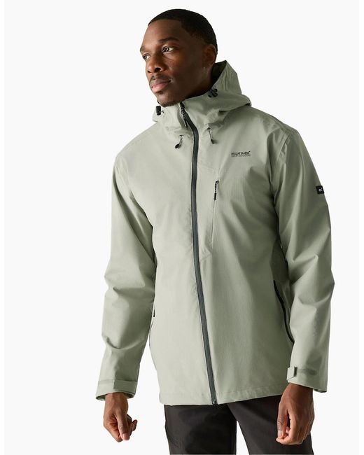 Regatta Green Oklarna Waterproof Jacket for men