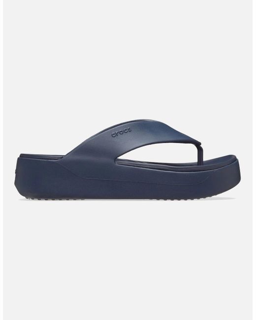 CROCSTM Blue Getaway Platform Synthetic Sandals