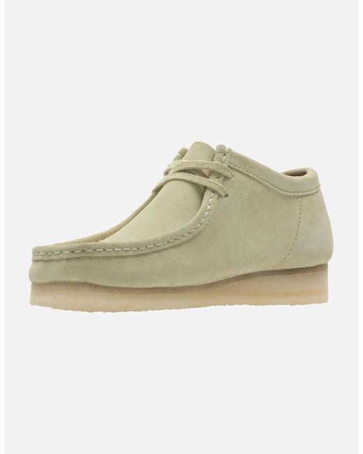 Clarks Natural Wallabee Maple Suede for men