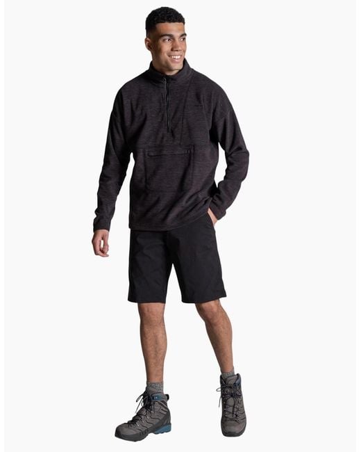 Craghoppers Blue Esk Ii Half Zip Fleece Top for men