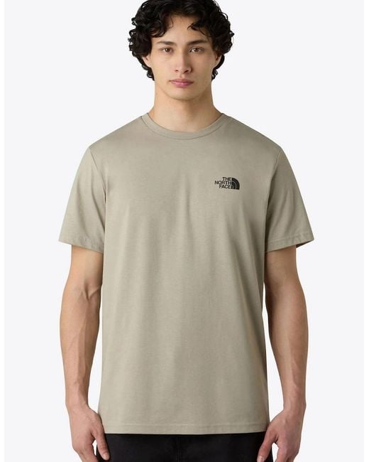 The North Face Multicolor Simple Dome Short Sleeve T-Shirt for men
