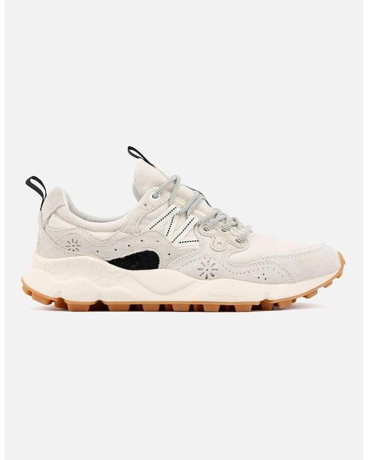 Flower Mountain White Yamano 3 Off Trainers