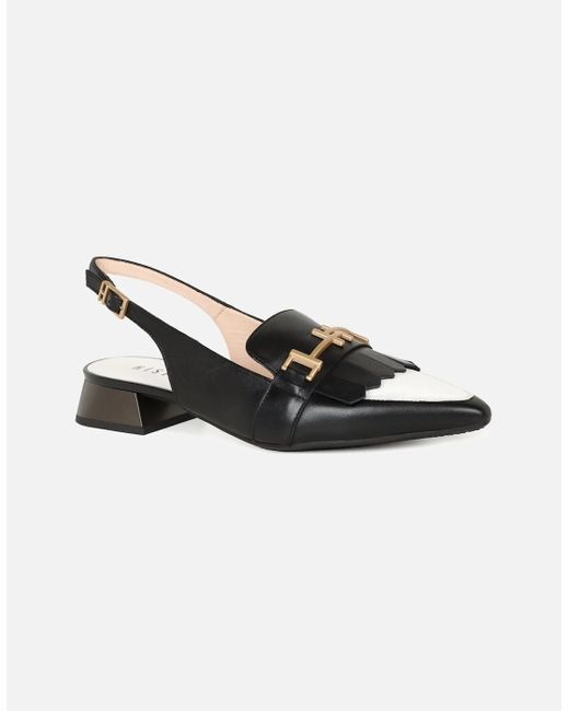 Hispanitas Black Dali Open Court Shoes