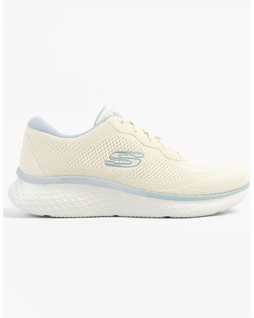 Skechers White Skech-Lite Pro-Warm Glow Trainers Natural/Multi
