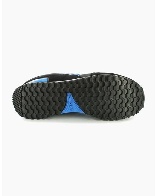 Adidas Originals Blue Trainers Zx750 Lace Up Core Blk B.Bird Wht Uk Size for men