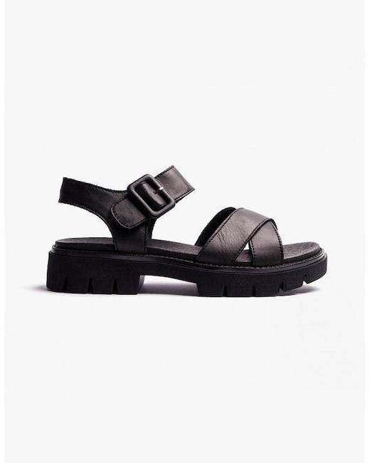 Remonte Black Roxane Chunky Sandals