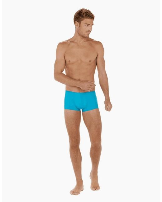 Hom Blue Plumes Boxer Trunk for men