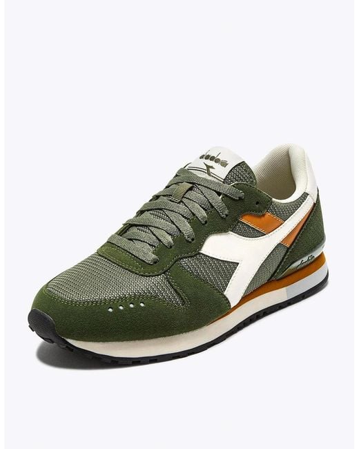Diadora Green Camaro M2 Sports Trainer Olivine for men