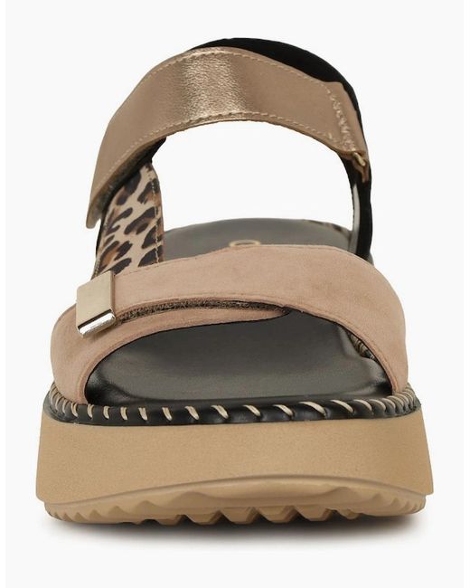 Gabor Brown Foam Sandals