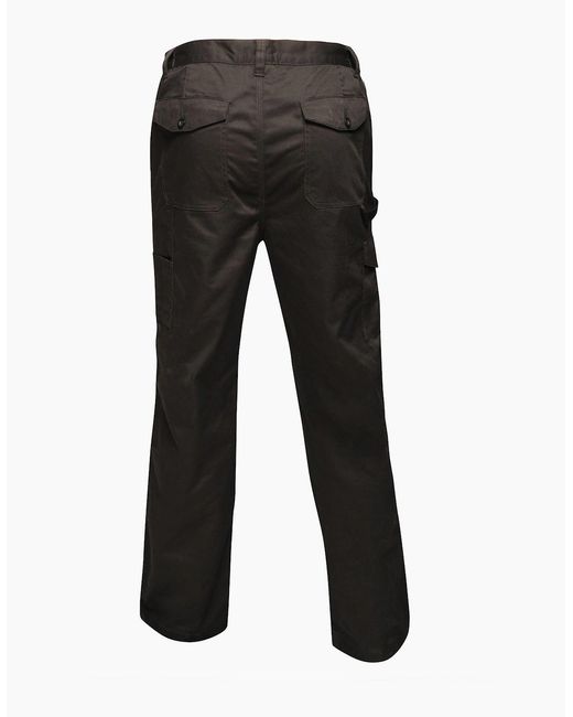 Regatta Black Professional Waterproof Trousers for men
