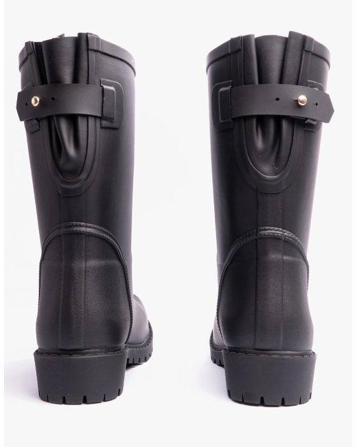 Joules Black Wistow Wellies