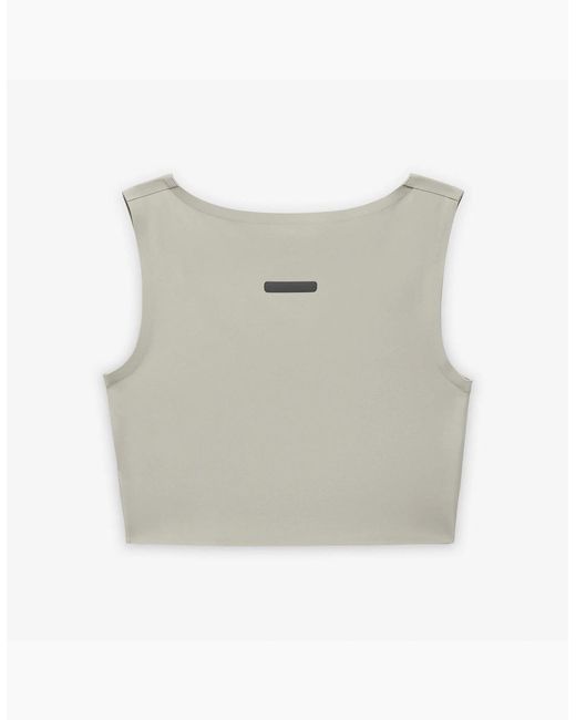 Adidas Gray Ath Tank Vest