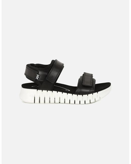 Ecco Black Gruuv Sol Sandals