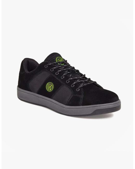 Apache Black Kick Trainers for men