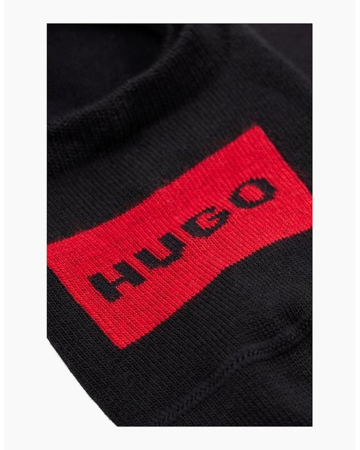 Boss Red 2-Pack Label No-Show Socks