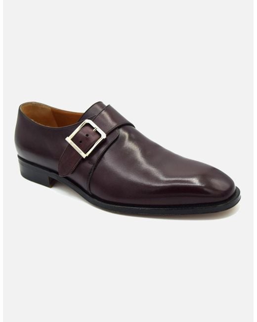 Stemar Brown Lucca Formal Monk Shoe for men