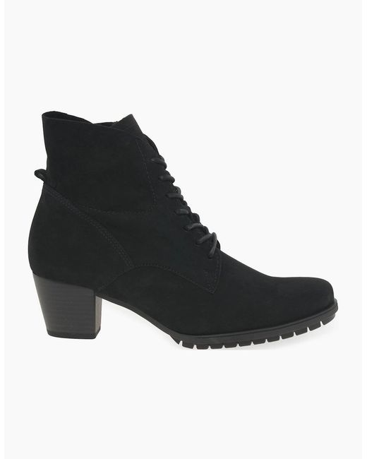 Gabor Black Optimum Ankle Boots