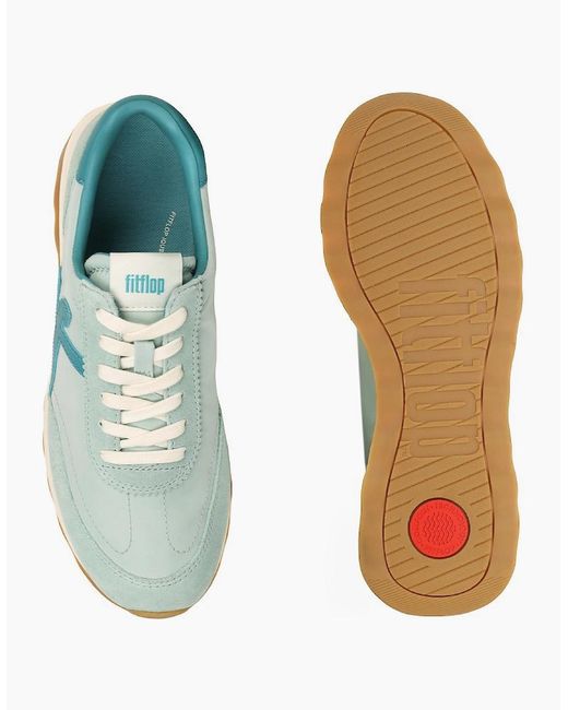 Fitflop Blue Retro-Q Trainers