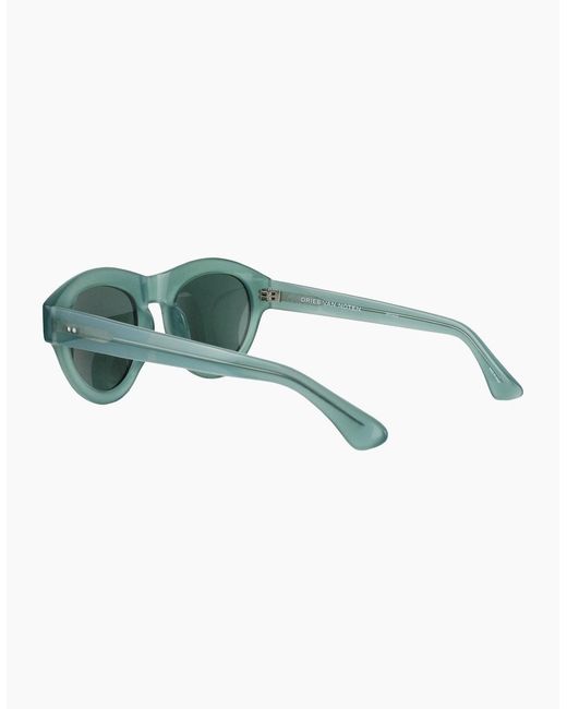 Dries Van Noten Green Sunglasses