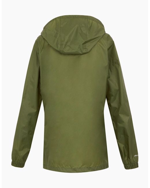 Regatta Green Ladies Pack It Iii Waterproof Jacket