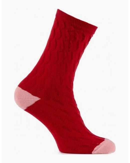 Totes Red Isotoner 7 Pack