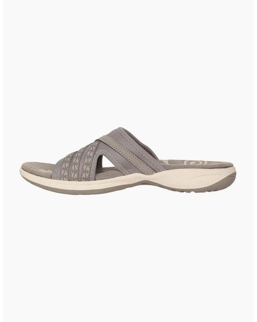 Mountain Warehouse Gray Ladies Comfort Crest Slip-On Sliders
