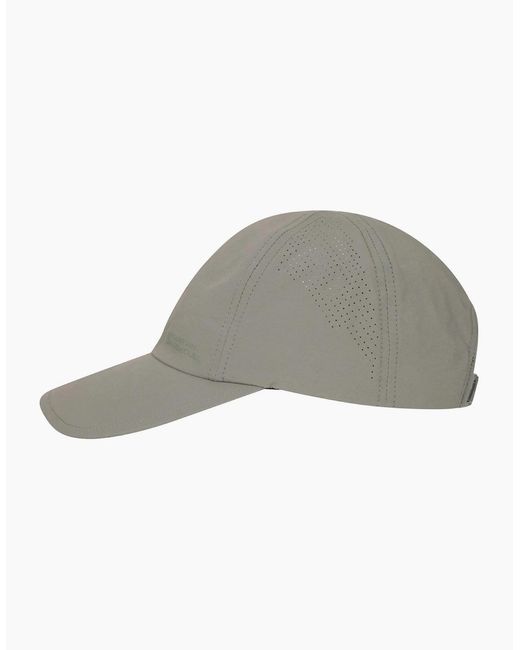 Mountain Warehouse Gray Tech Perforated Lightweight Hiking Cap for men