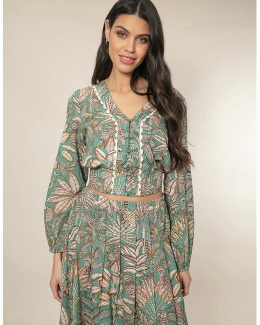 Nooki Design Green Lesanne Top