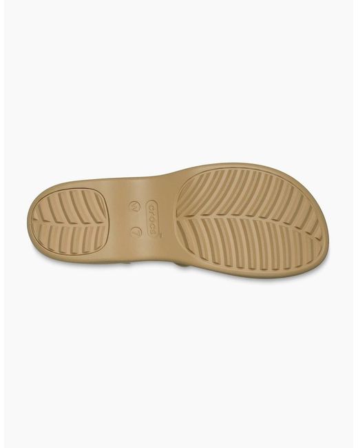 CROCSTM White Brooklyn Sky Eva Frappe/Cashew Sandals