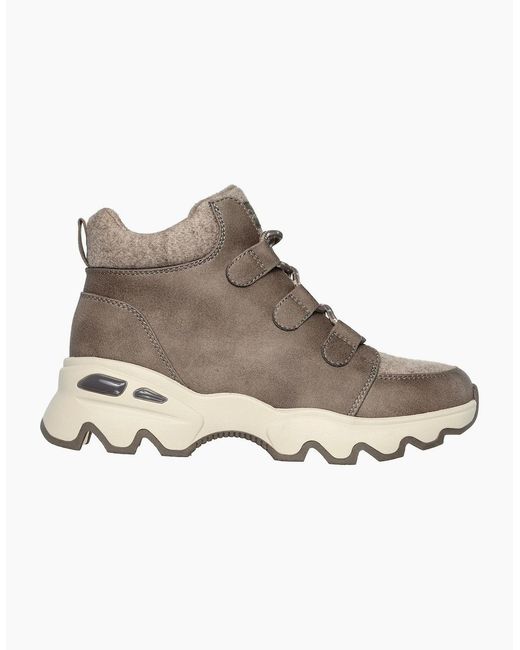 Skechers Gray Biglug Non Waterproof Walking Shoes
