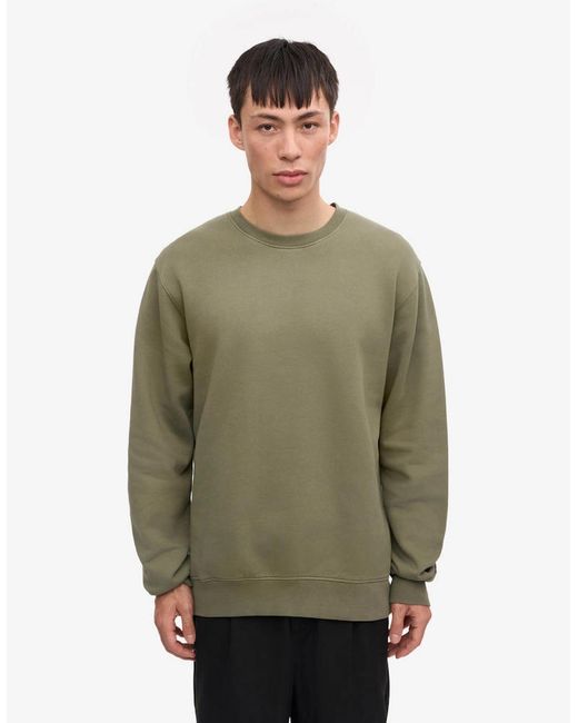 COLORFUL STANDARD Green Classic Organic Crew Neck Sweatshirt for men