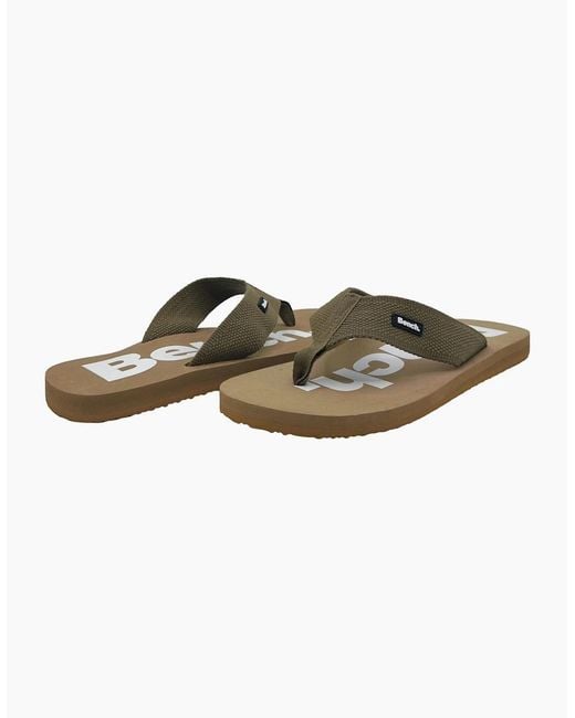 Bench Natural Momento Sand Flip Flops for men