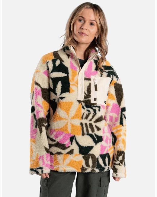 Saltrock Gray Lizi Half Zip Fleece