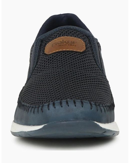 Rieker Blue Mantle Shoes for men