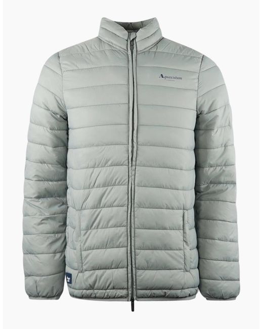 Aquascutum Gray London Logo Active Jacket for men