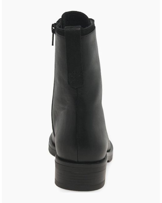 Gabor Black Hay Biker Boots