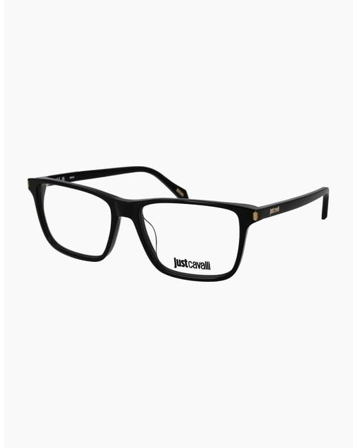 Just Cavalli Black Optical Frame Vjc050 0700 56 for men