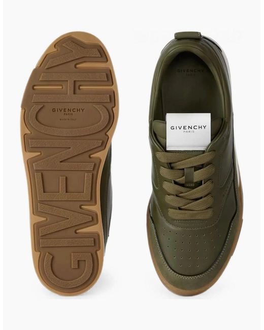 Givenchy Green Court Yard Sneakers for men