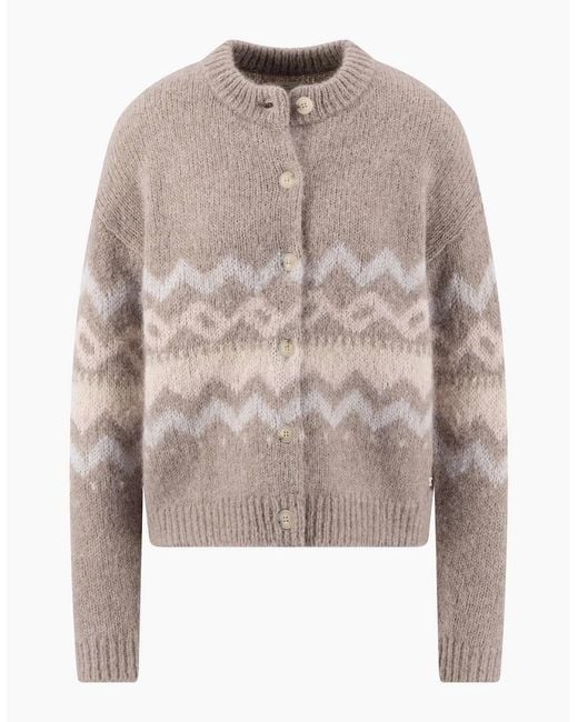 Fynch-Hatton Multicolor Fairisle Alpaca Cardigan