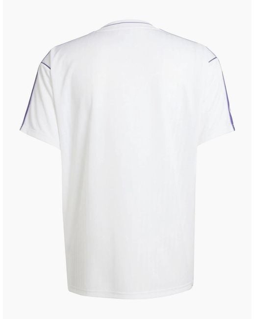 Adidas White Real Madrid Icon T-Shirt Adults for men
