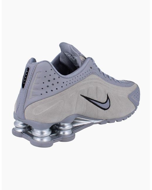 Nike Blue Shox R4 Running Trainers Hq7739 001