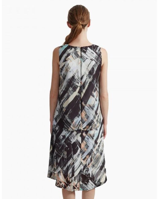 Great Plains White Great Plains Pastel Paint Layered Dress