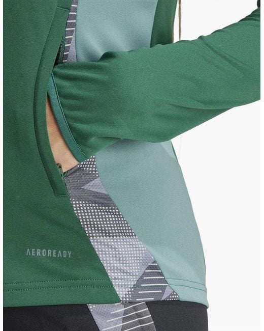 Adidas Green Ladies Tiro 24 Raglan Track Jacket