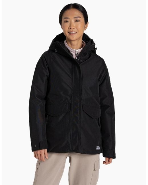 Craghoppers Blue Ladies Sally Co2 Renu Technology Waterproof Jacket