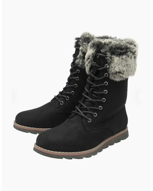 Lotus Black Asha Boot