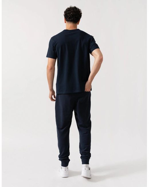 Belstaff Blue Patch Logo Sweatpants for men