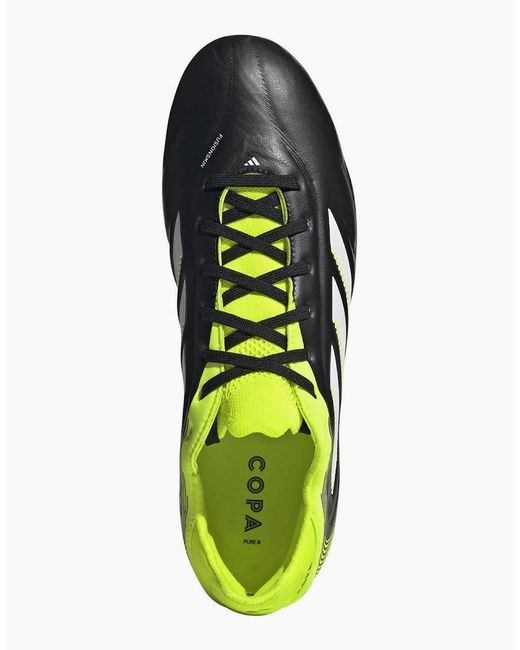 Adidas Green Copa Pure Iii Lace Up Sneakers for men