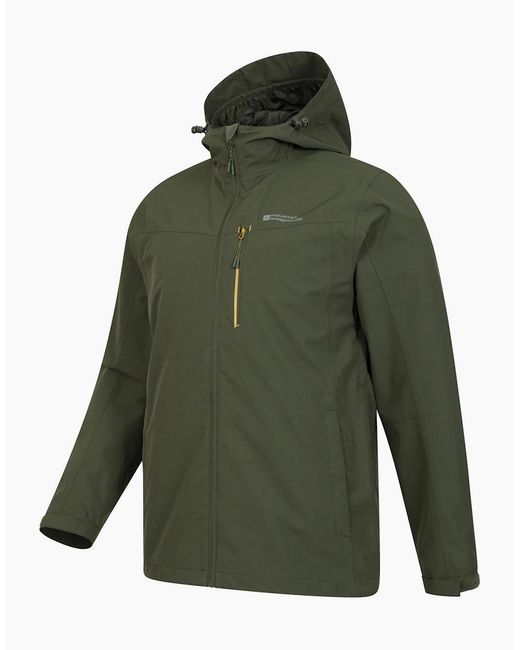 Mountain Warehouse Green Brisk Extreme Waterproof Jacket for men