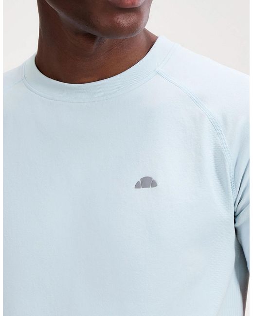 Ellesse Blue Drexani Ss Seamless Tee for men