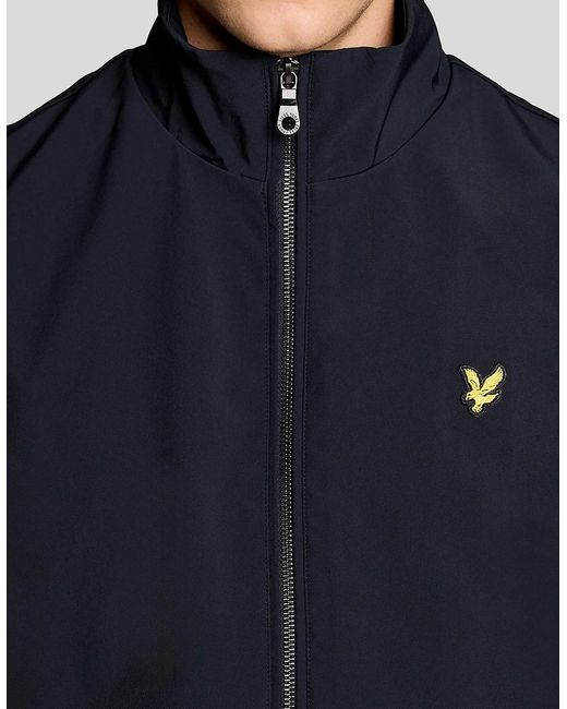 Lyle & Scott Blue Mesh-Back Softshell Gilet for men
